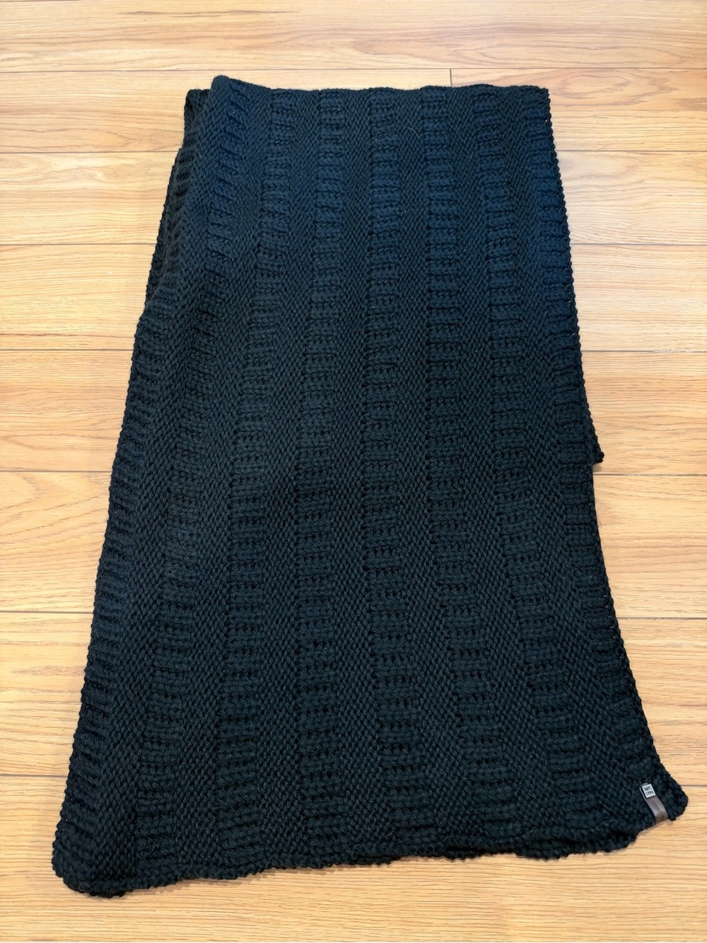 RUDSAK lambwool blend wool Knit long Scarf and Beanie Set - Picture 8 of 10